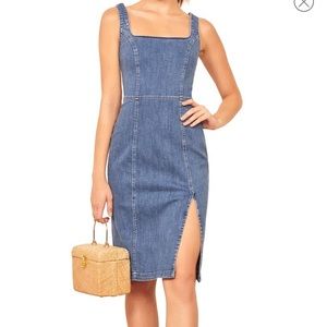 🌟NWT reformation Joella denim dress size 6